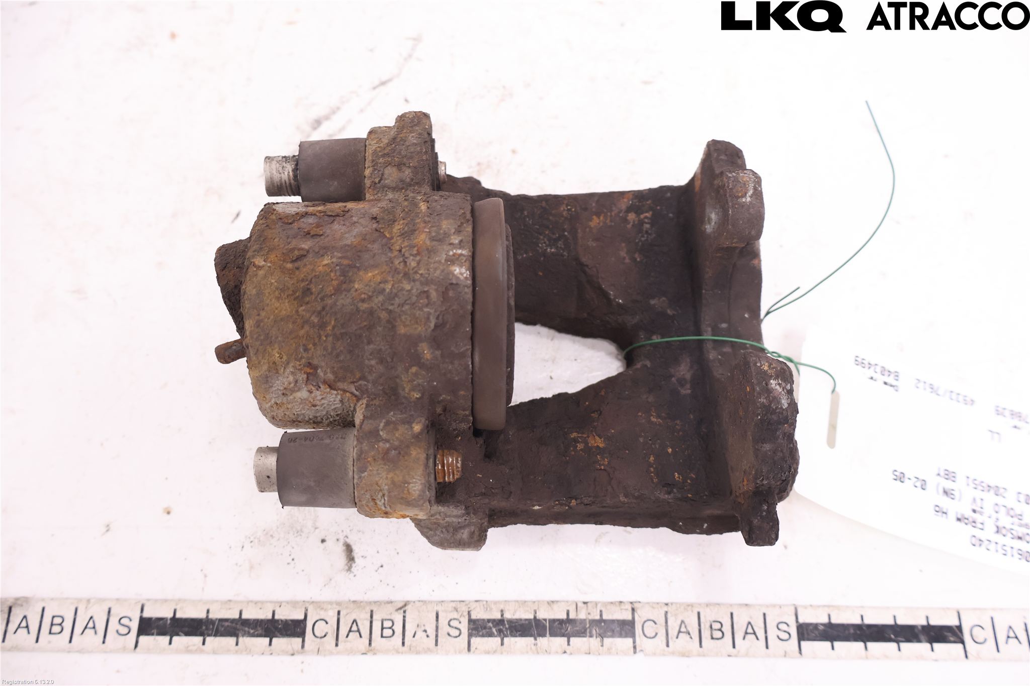 Volkswagen VW POLO 02-05 Bremsecaliper Foran Høyre