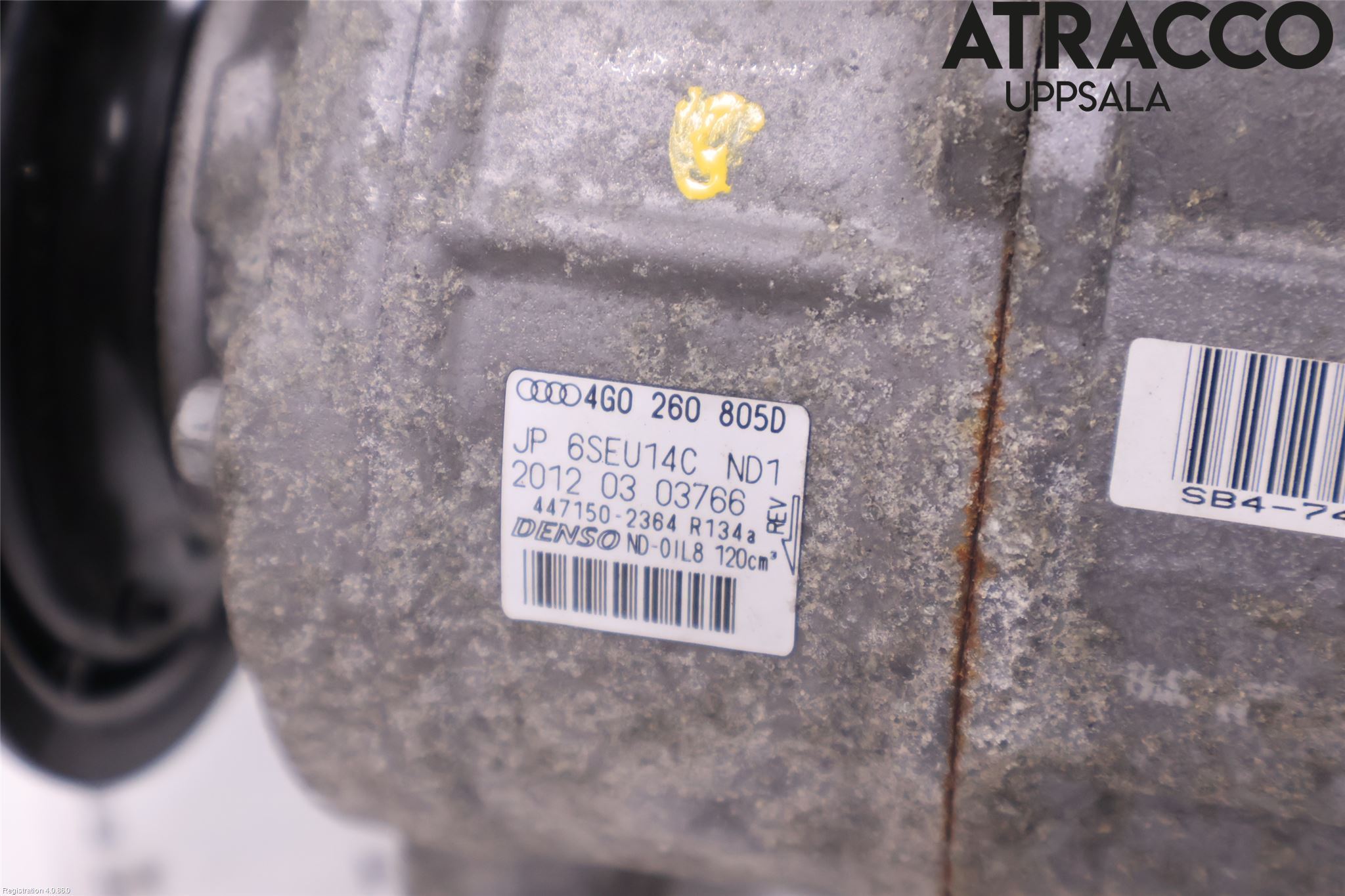 Audi A6/S6 4G 11-18 Varme Ac Kompressor