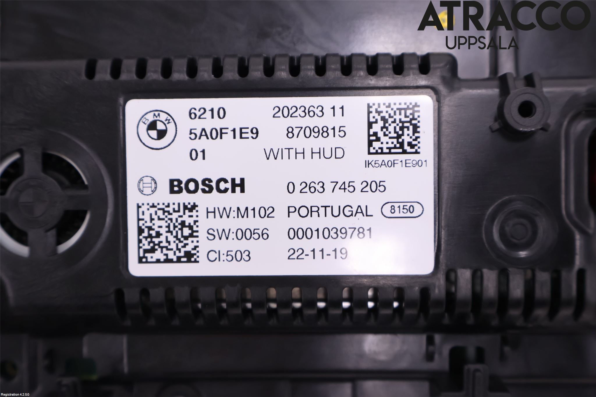 BMW 5 G30/G31/F90 17-23 Instr Kombinert