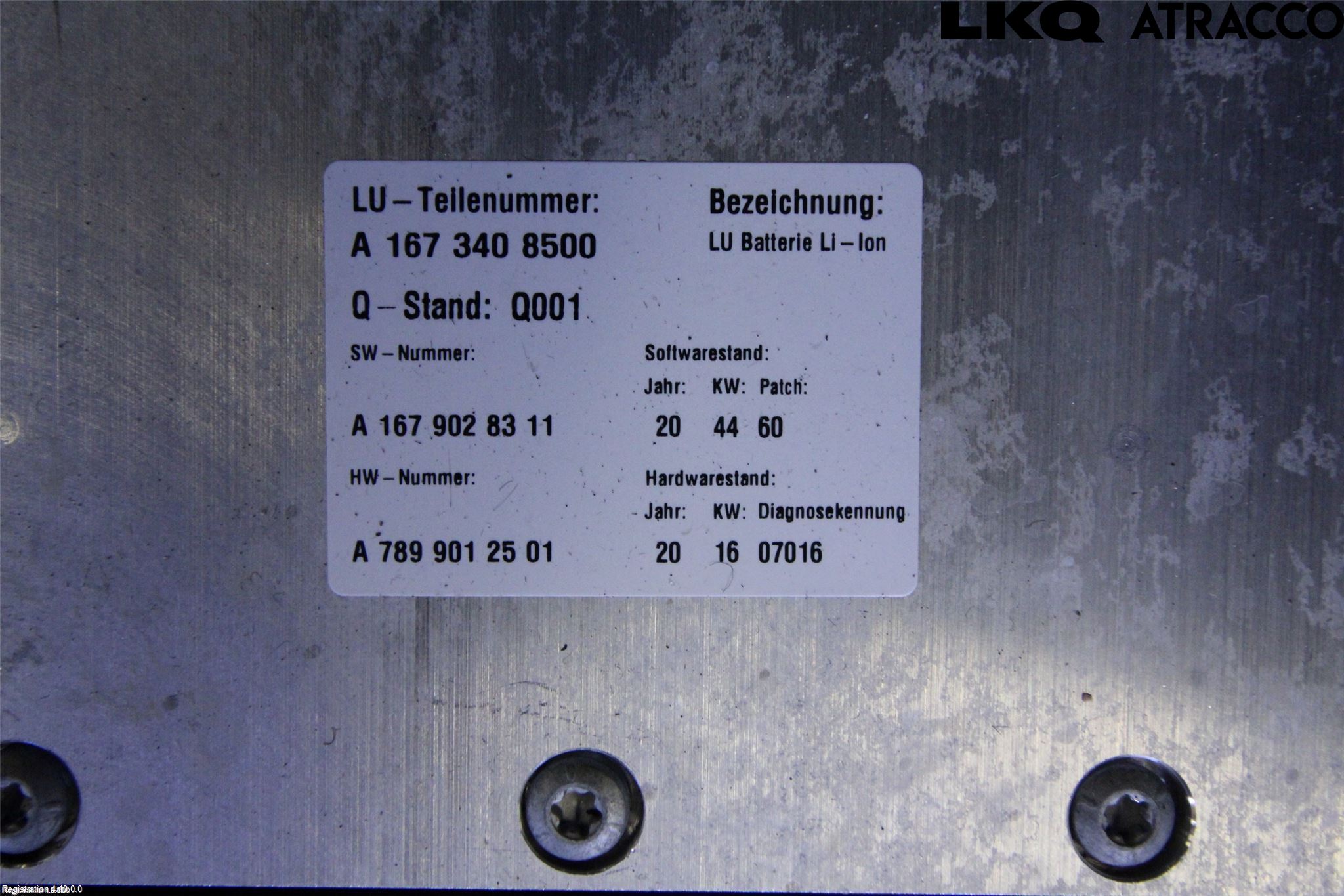 Mercedes-Benz MB GLE-KLASS (W167/V167/C167) 19- Hybrid Batteri