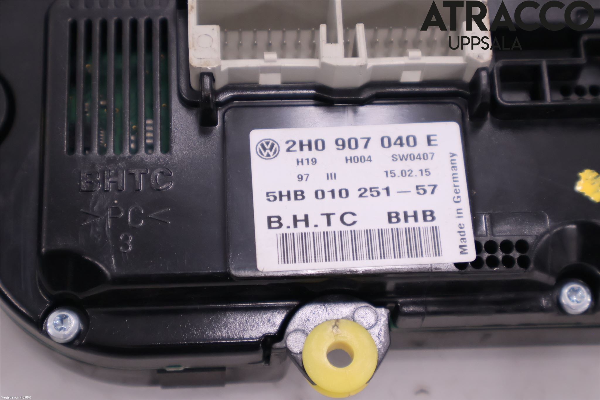 Volkswagen VW AMAROK 2H 10-22 Varme Ac Betjening-Display