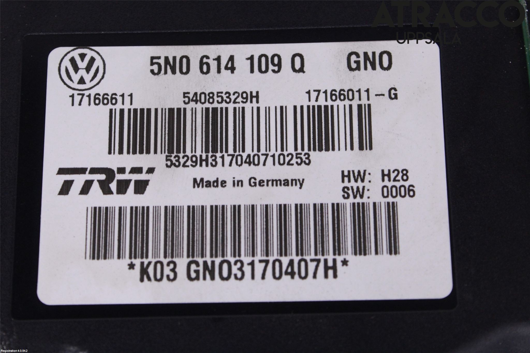 Volkswagen VW TIGUAN 07-16 Abs Hydraulikkaggregat