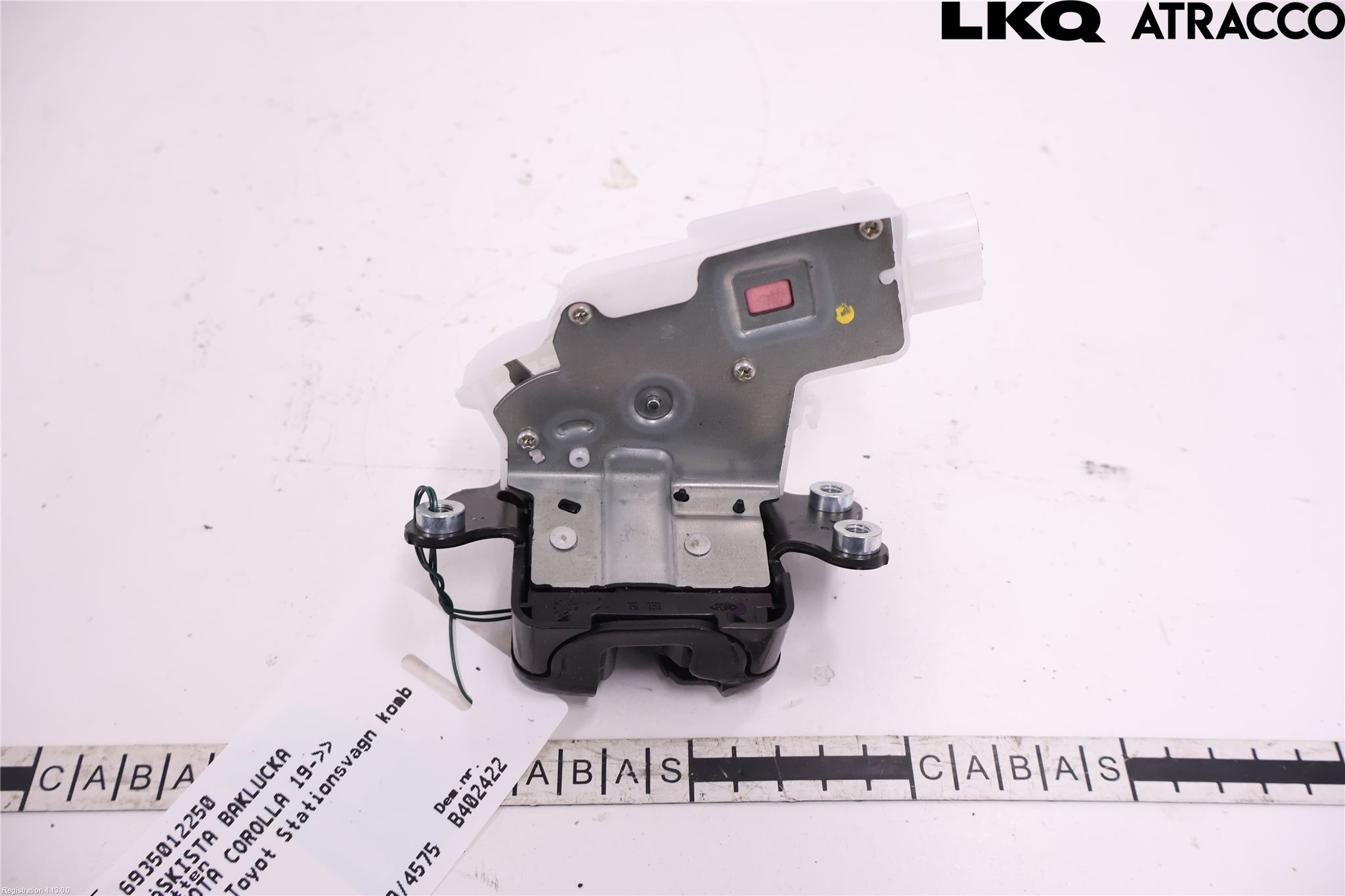 Toyota COROLLA 19- Bakluke-Lokk Låsekasse