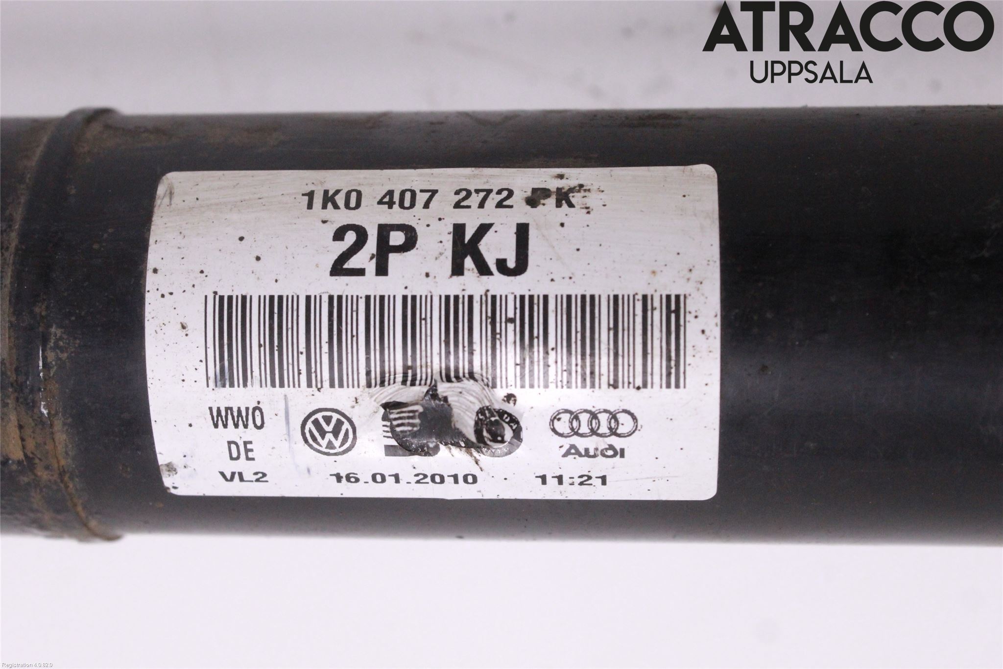 Volkswagen VW PASSAT 05-11 Drivaksel Foran Kompl Høyre