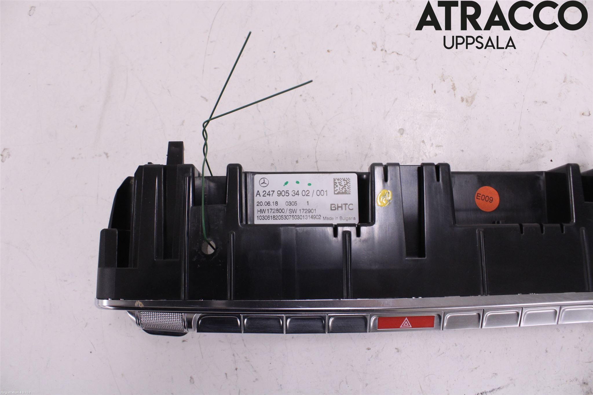 Mercedes-Benz MB A-KLASS (W177) 18- Varme Ac Betjening-Display