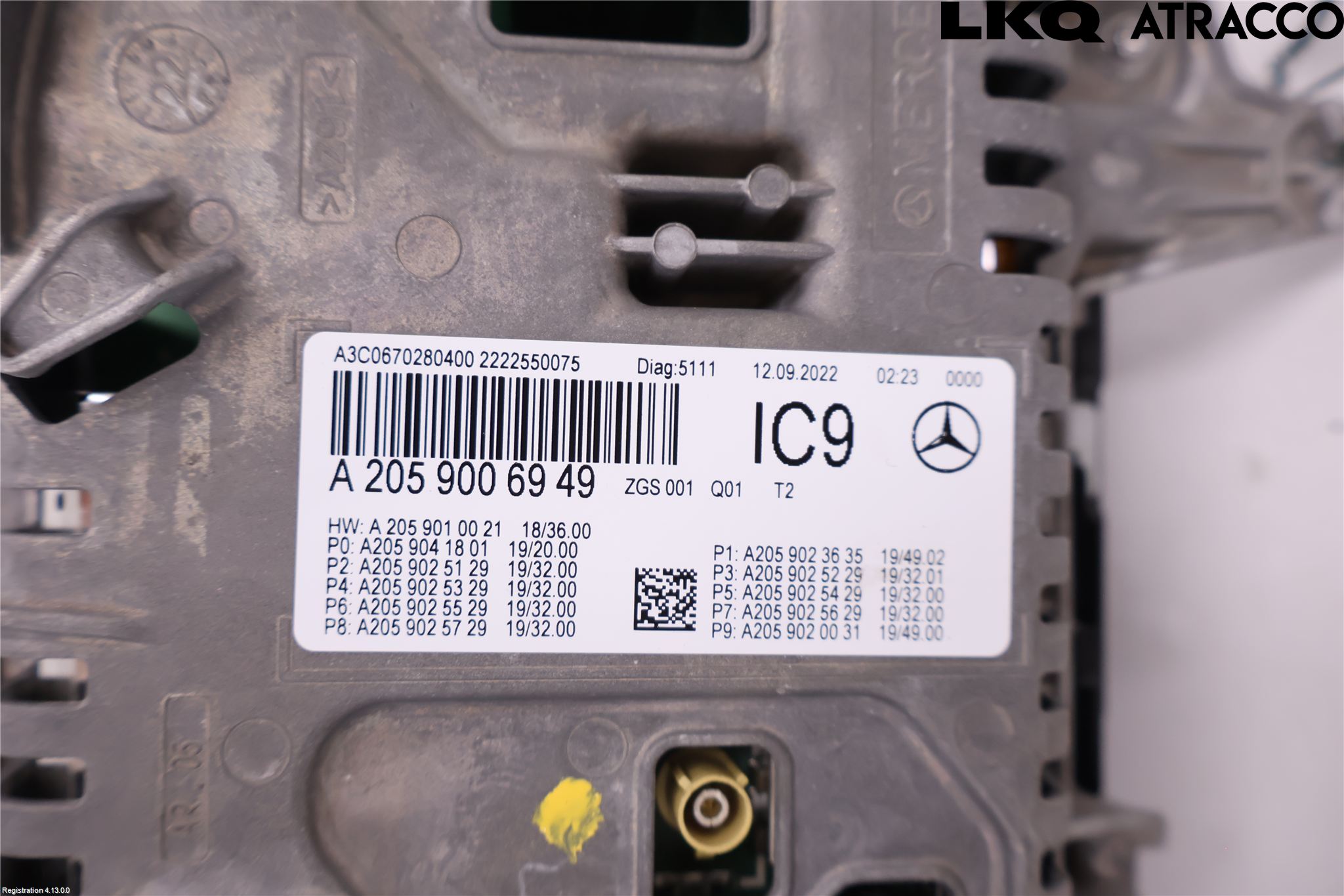 Mercedes-Benz MB GLC-KLASS (X253/C253) 15-22 Instr Kombinert