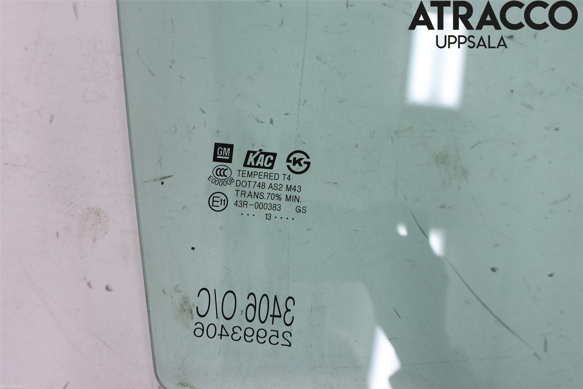Opel MOKKA 13-20 Dørrute Foran Høyre 4 Dørs