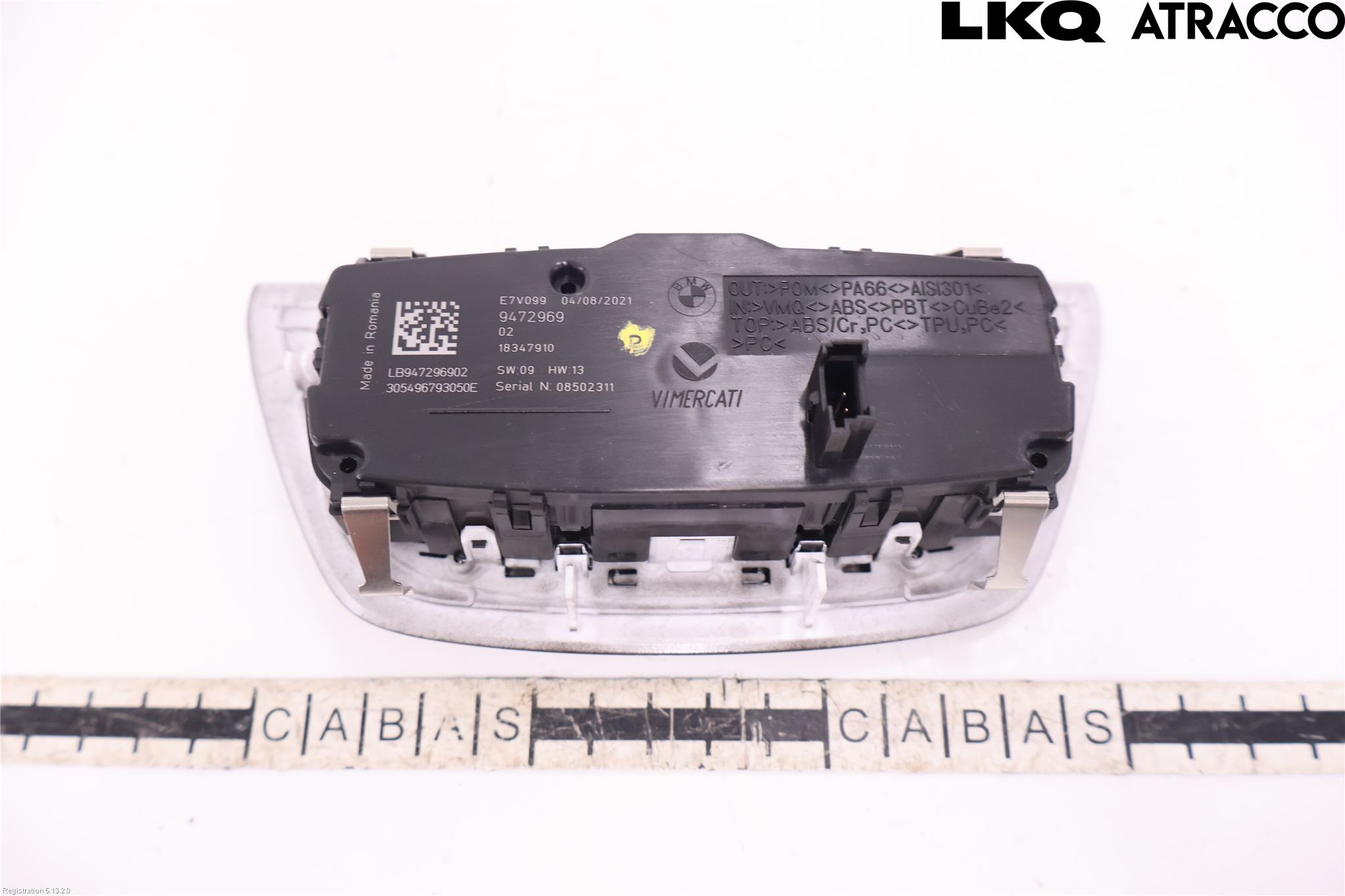 BMW 5 G30/G31/F90 17-23 Bryter Hovedlys