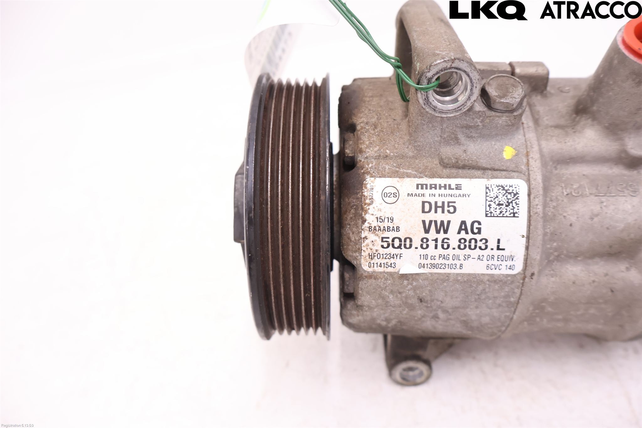 Skoda OCTAVIA (5E) 13-20 Varme Ac Kompressor