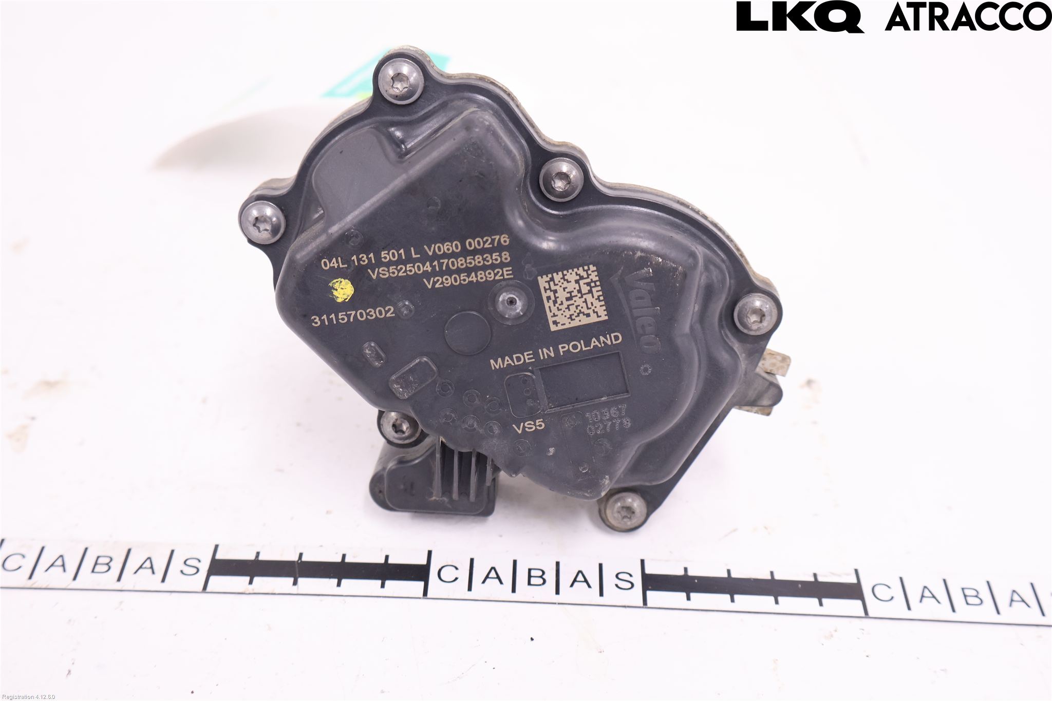 Volkswagen VW CADDY 16-20 Egr Ventil