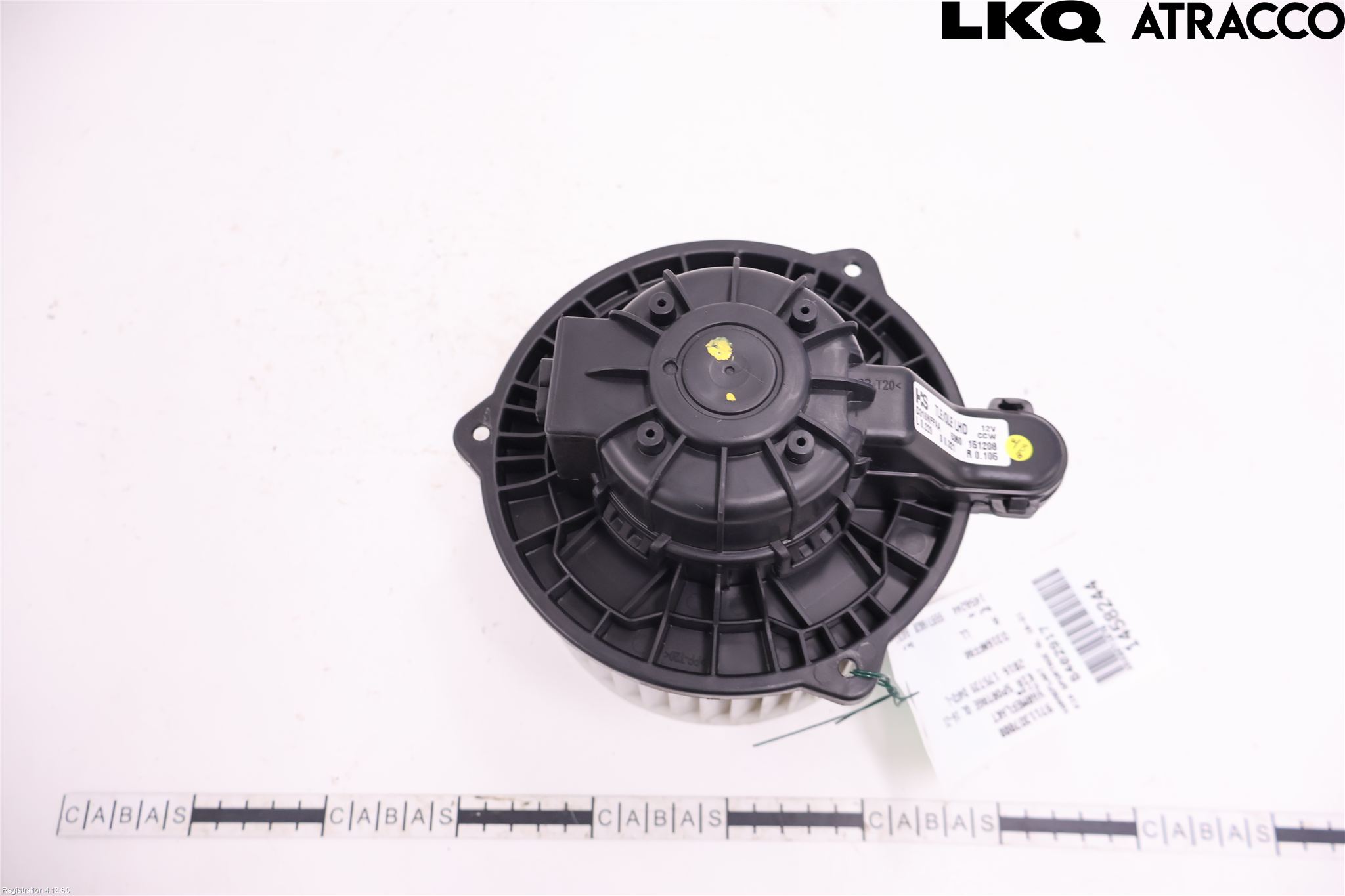 Kia SPORTAGE (QL) 16-21 Varmeapparat Viftemotor