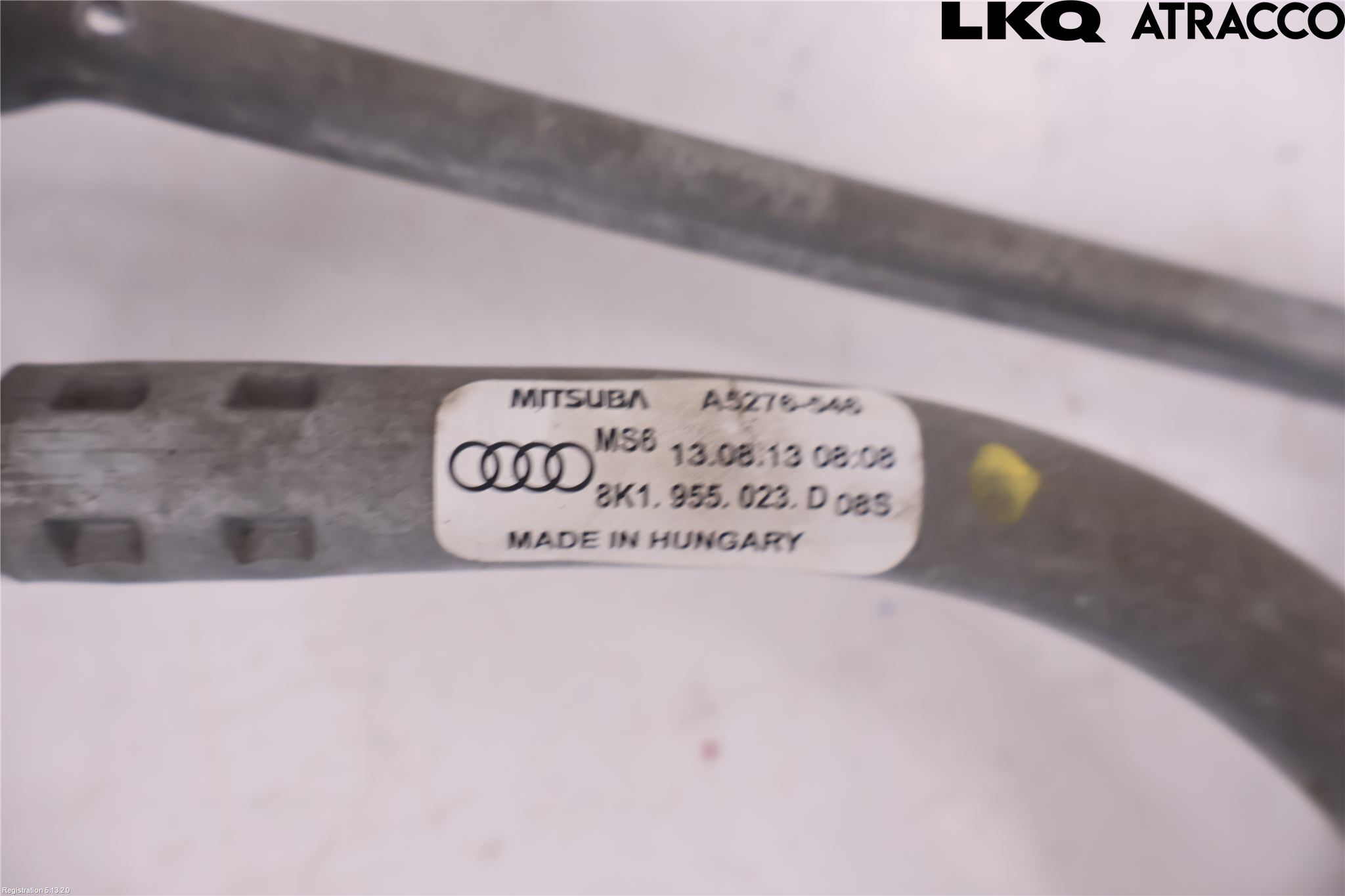 Audi A4 12-15 Viskeroverføring Frontrute