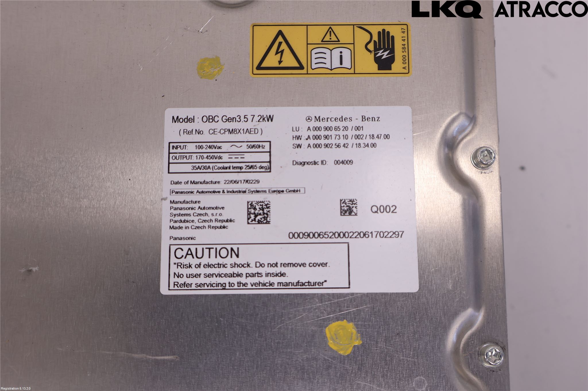 Mercedes-Benz MB CLA-KLASS (C118/X118) 19- Hybrid Batteri