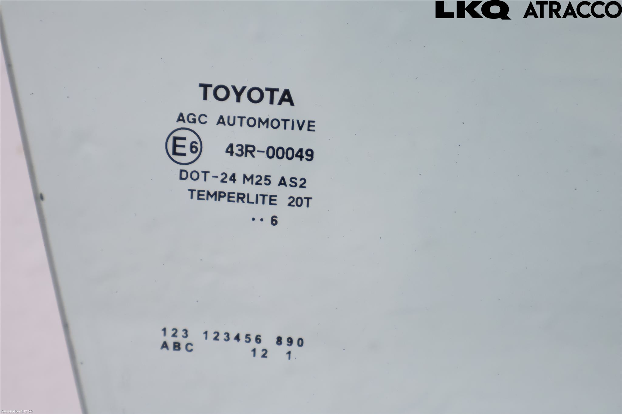 Toyota AURIS 13-19 Dørrute Foran Høyre 4 Dørs