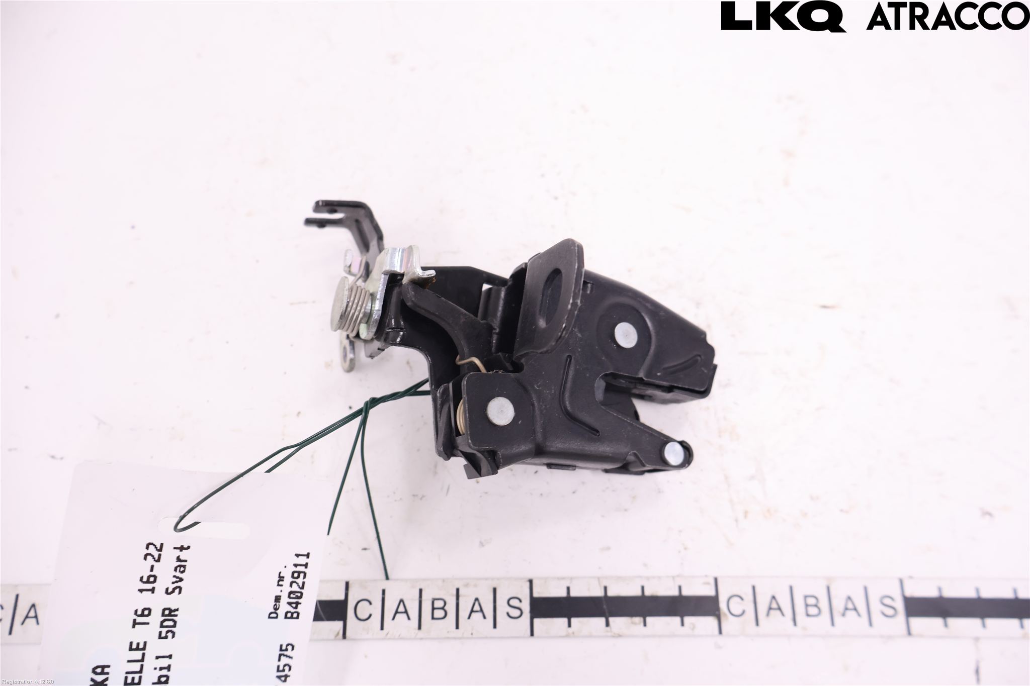 Volkswagen VW TRANSP/CARAVELLE (T6) 16-22 Bakluke-Lokk Låsekasse