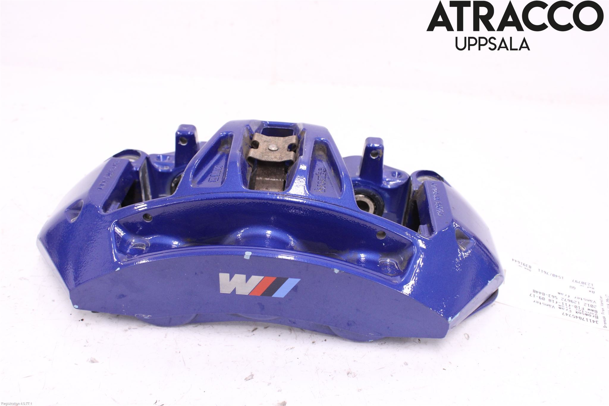 BMW 5 F10/F11/F18 09-17 Bremsecaliper Foran Venstre