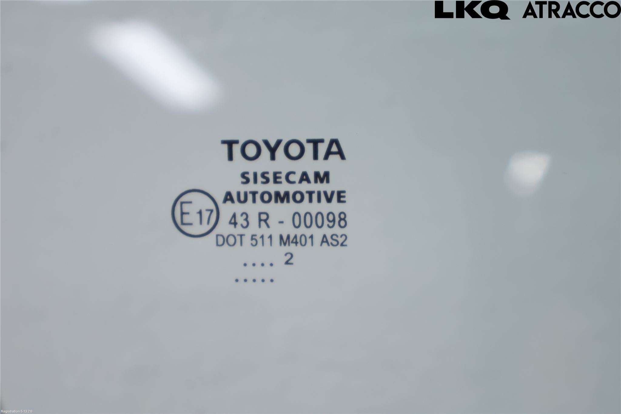 Toyota C-HR 16-23 Dørrute Foran Høyre 4 Dørs