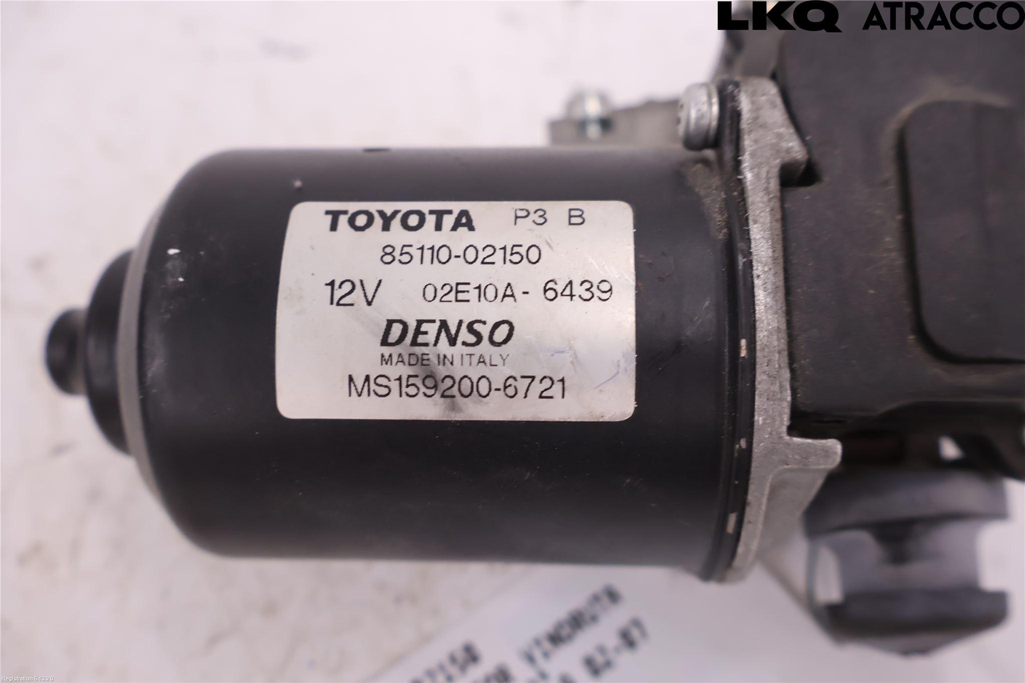 Toyota COROLLA 02-07 Viskermotor Frontrute