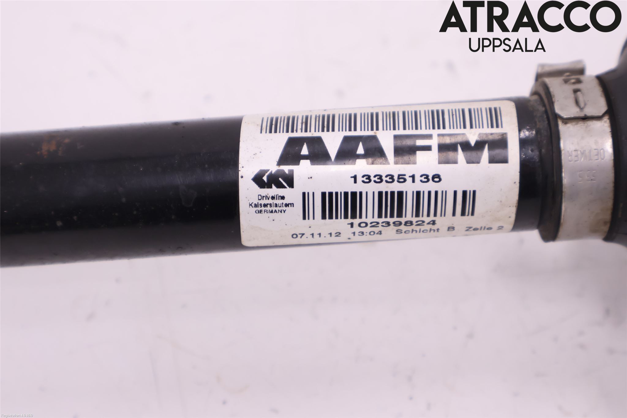 Opel ASTRA J 10-15 Drivaksel Foran Kompl Høyre