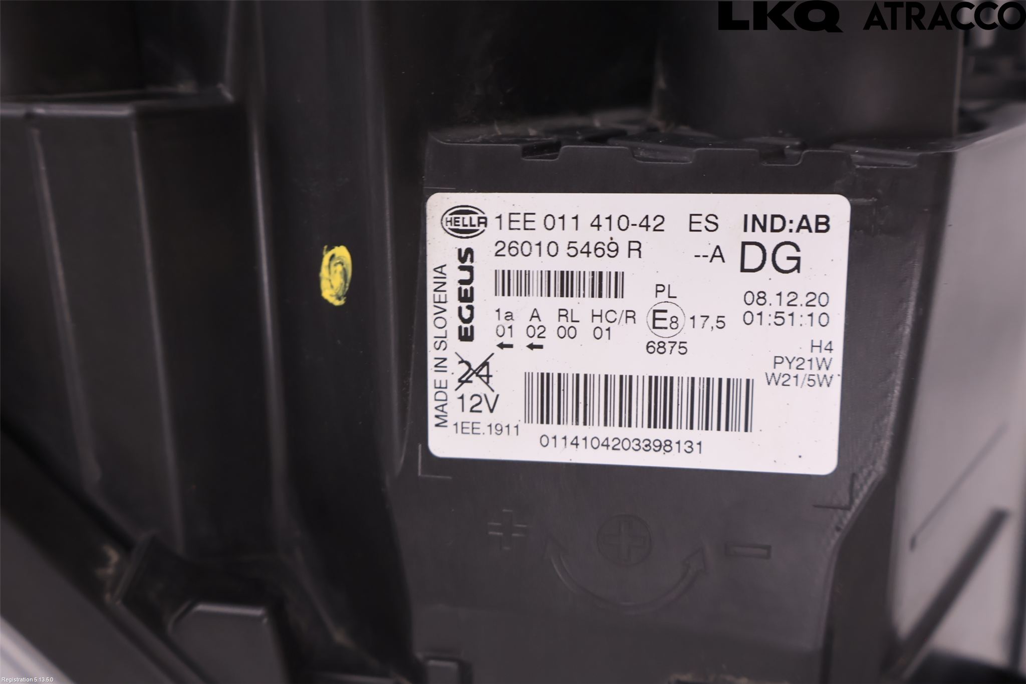 Nissan NV300 16-22 Frontlykt Høyre