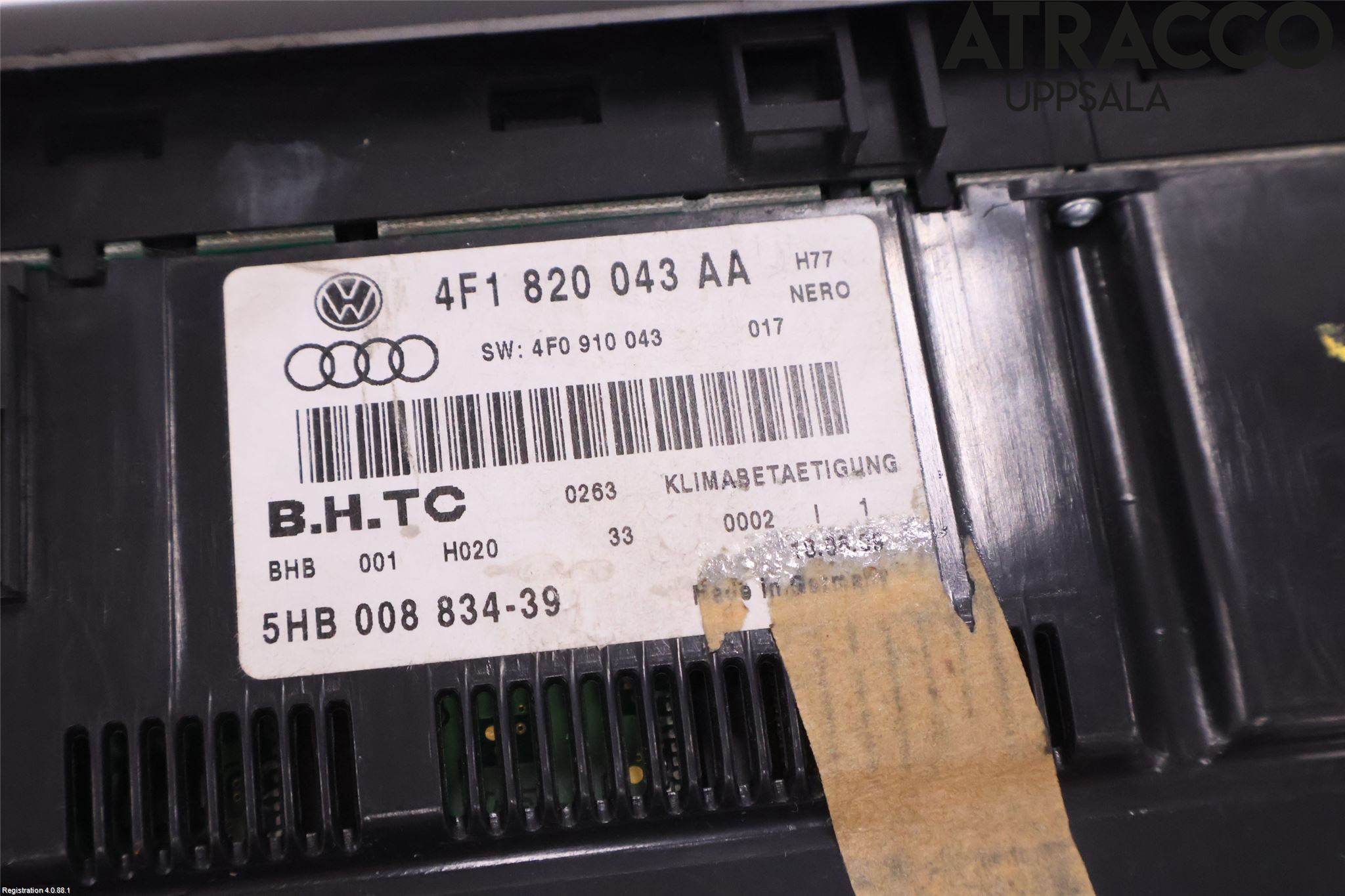 Audi A6/S6     05-11 Varme Ac Betjening-Display