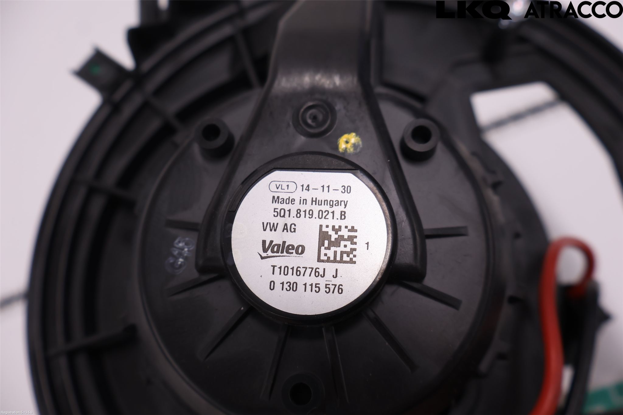 Audi A3/S3 8V 13-20 Varmeapparat Viftemotor
