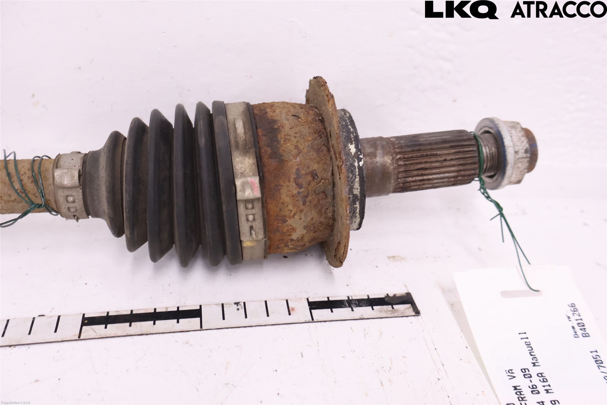 Suzuki SX4 06-09 Drivaksel Foran Kompl Venstre