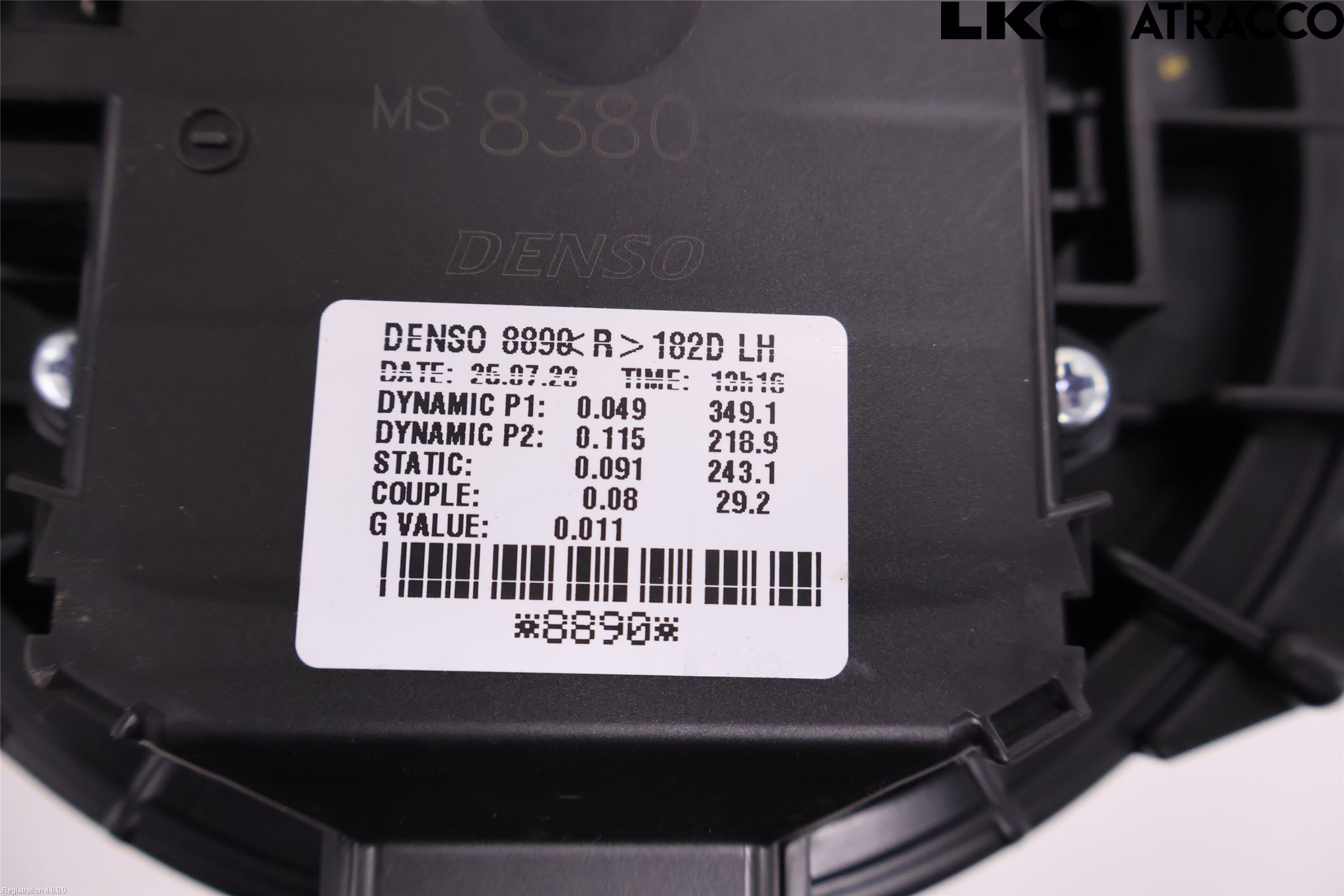 Toyota COROLLA 19- Varmeapparat Viftemotor