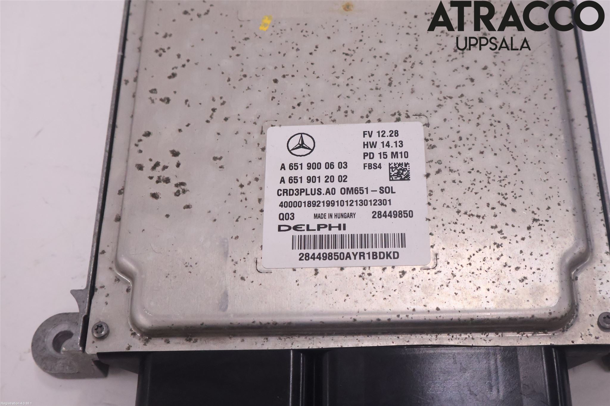 Mercedes-Benz MB C-KLASS (W205) 14-21 Styreenhet Dieselpumpe