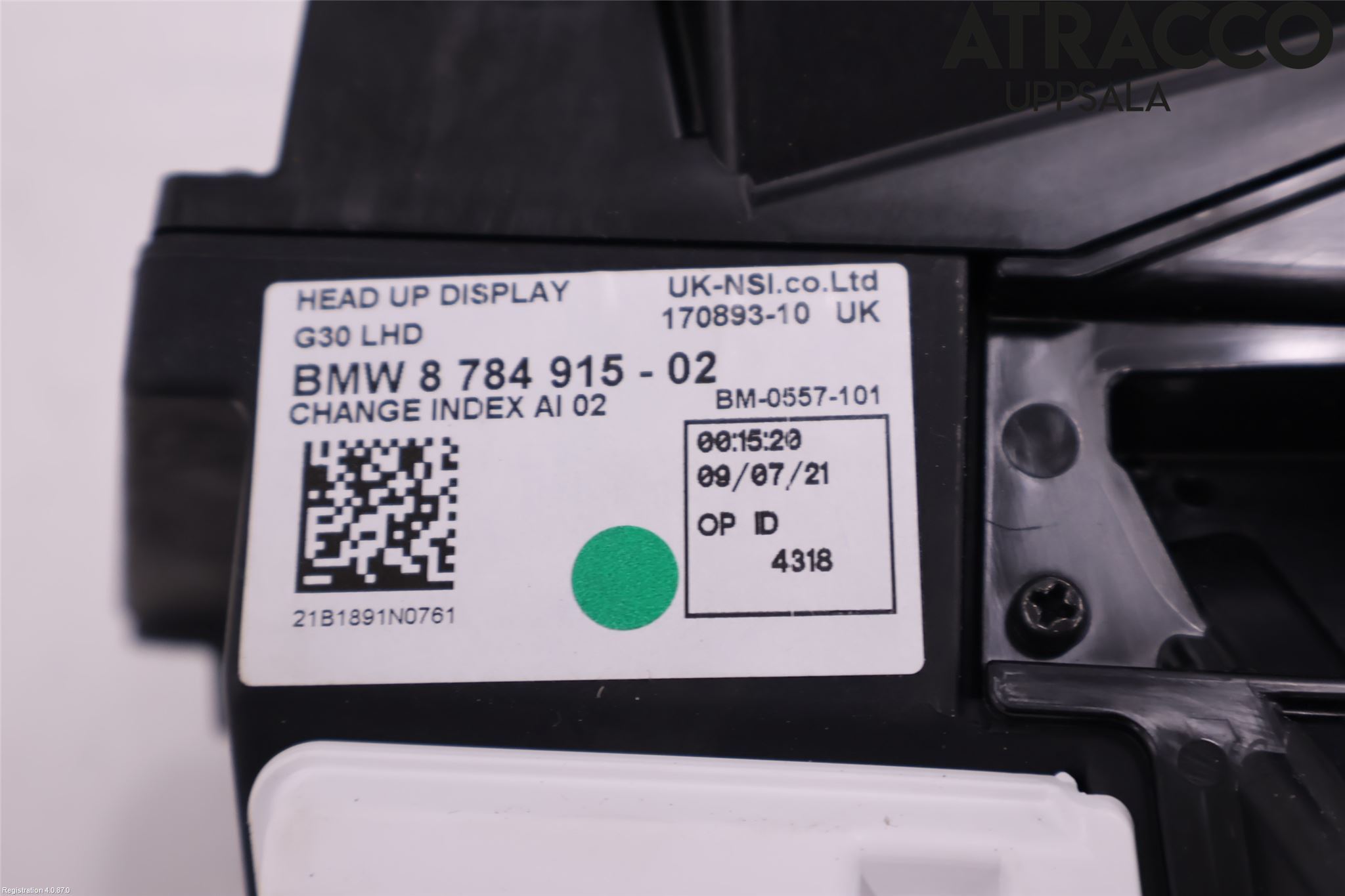 BMW 5 G30/G31/F90 17-23 Instr Kombinert