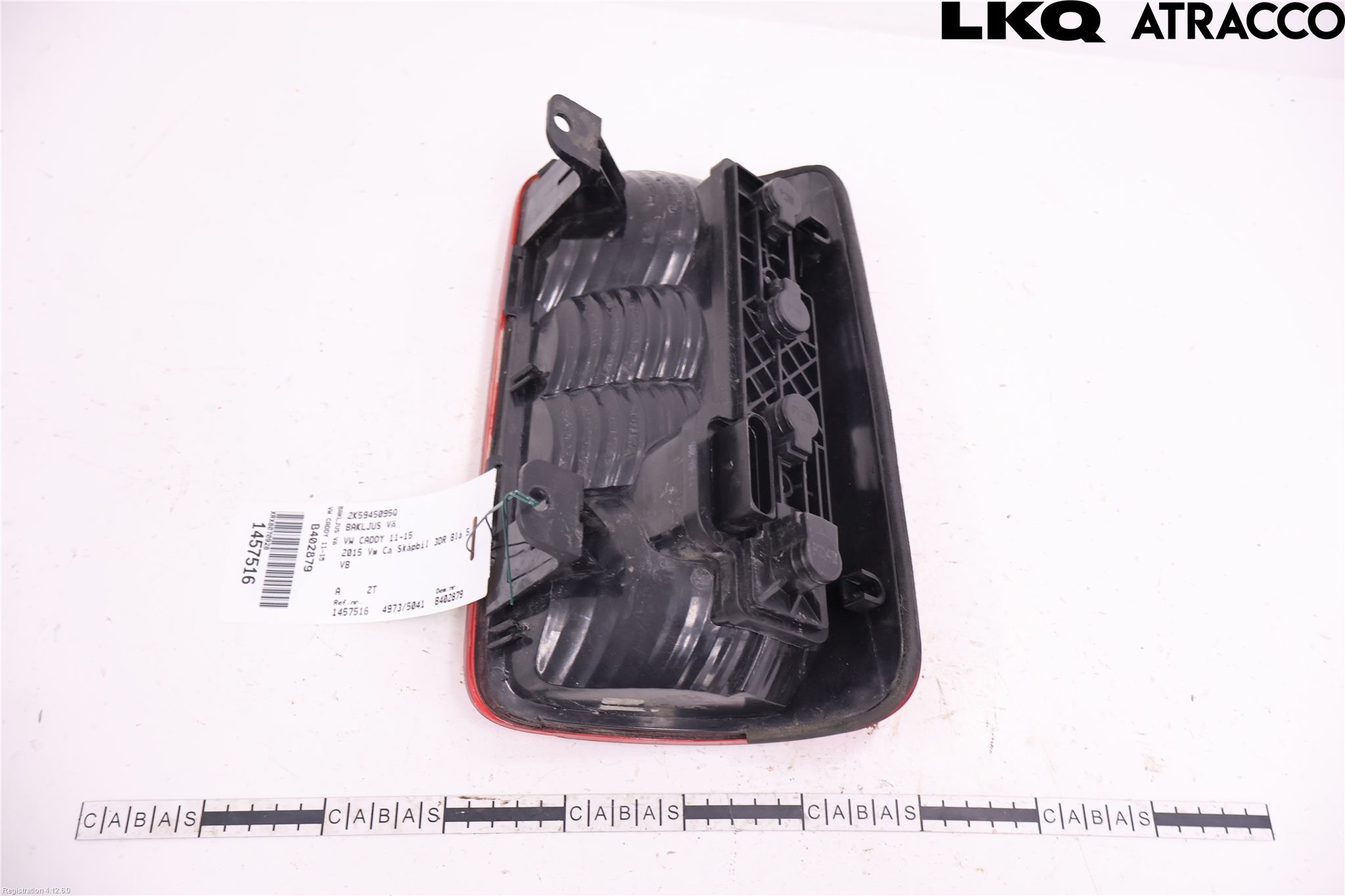 Volkswagen VW CADDY 11-15 Baklykt Venstre