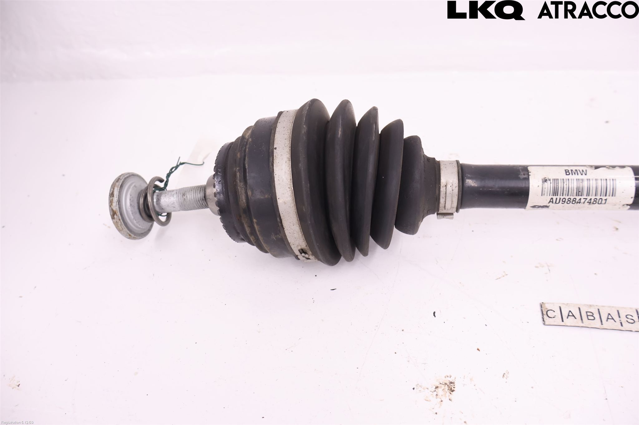 BMW 5 G30/G31/F90 17-23 Drivaksel Foran Kompl Høyre