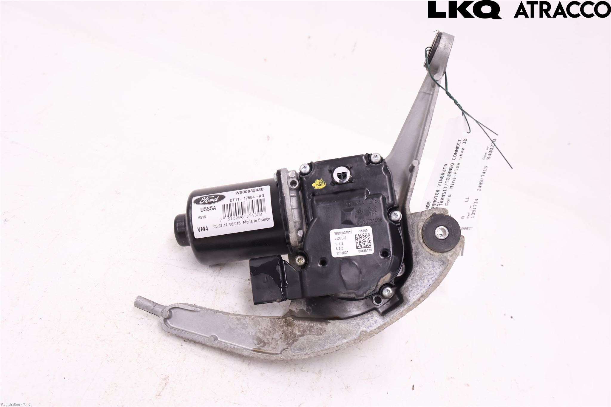 Ford TRANSIT/TOURNEO CONNECT 13-22 Viskermotor Frontrute