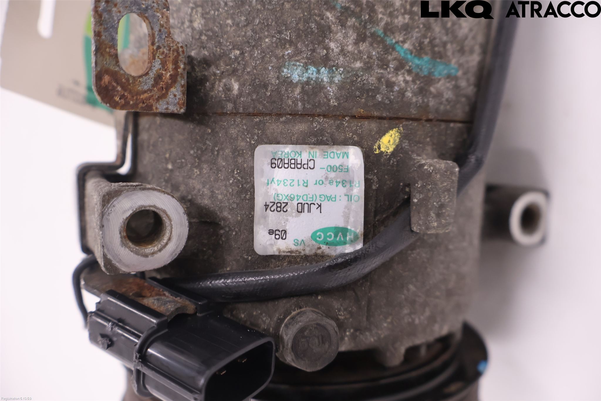 Kia PICANTO 12-17 Varme Ac Kompressor