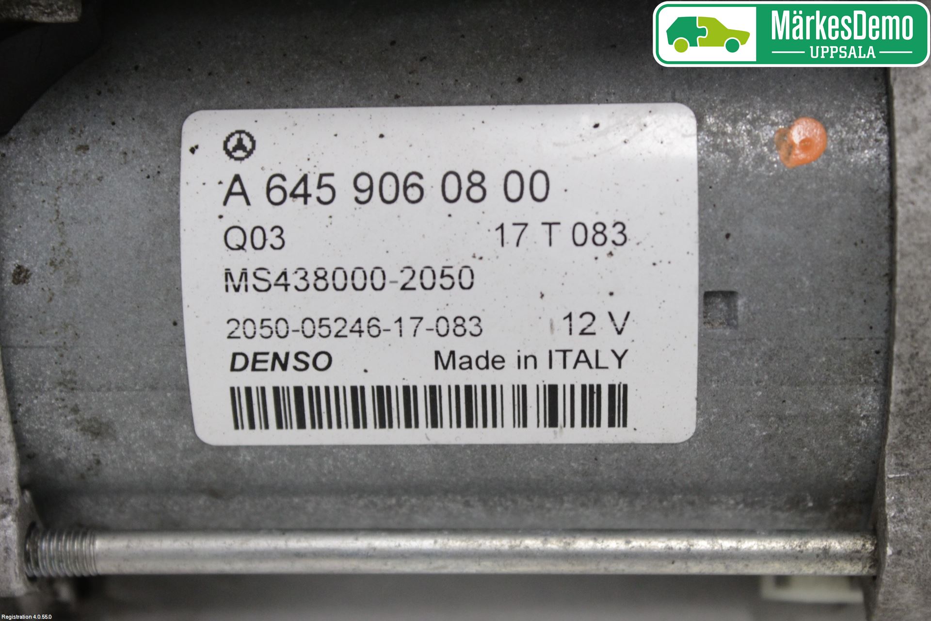 Mercedes-Benz MB A-KLASS (W176) 13-18 Startmotor Diesel