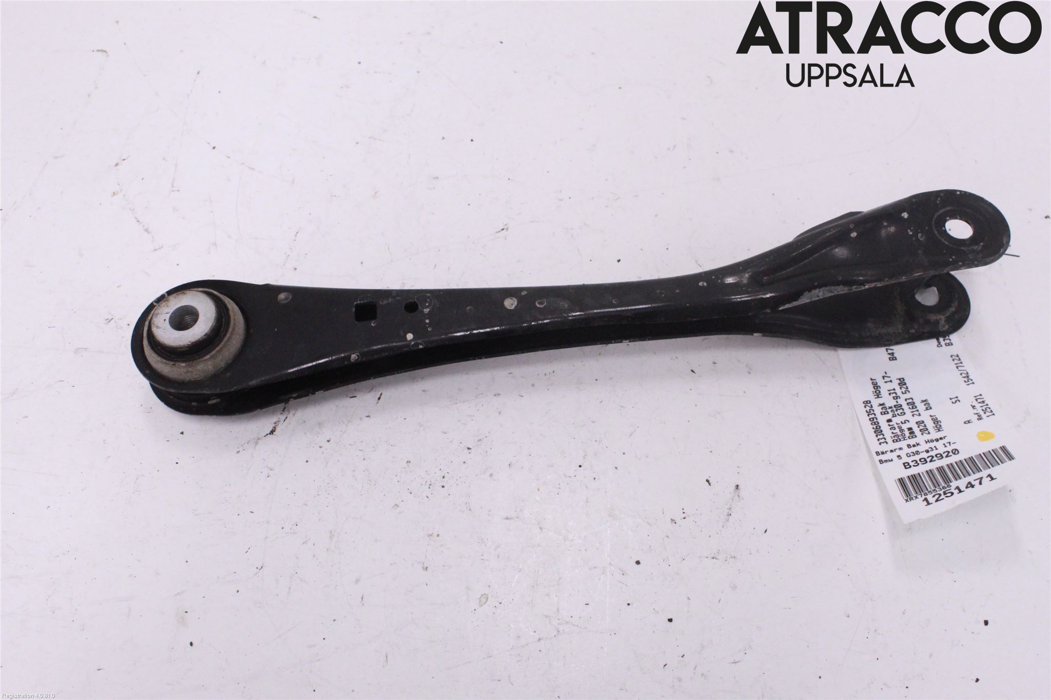 BMW 5 G30/G31/F90 17-23 Bærearm Bak Høyre