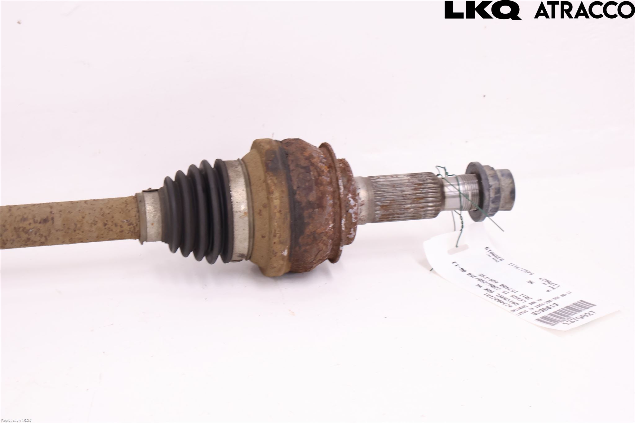 Lexus IS 220d/250/350 06-13 Drivaksel Bak Kompl Venstre