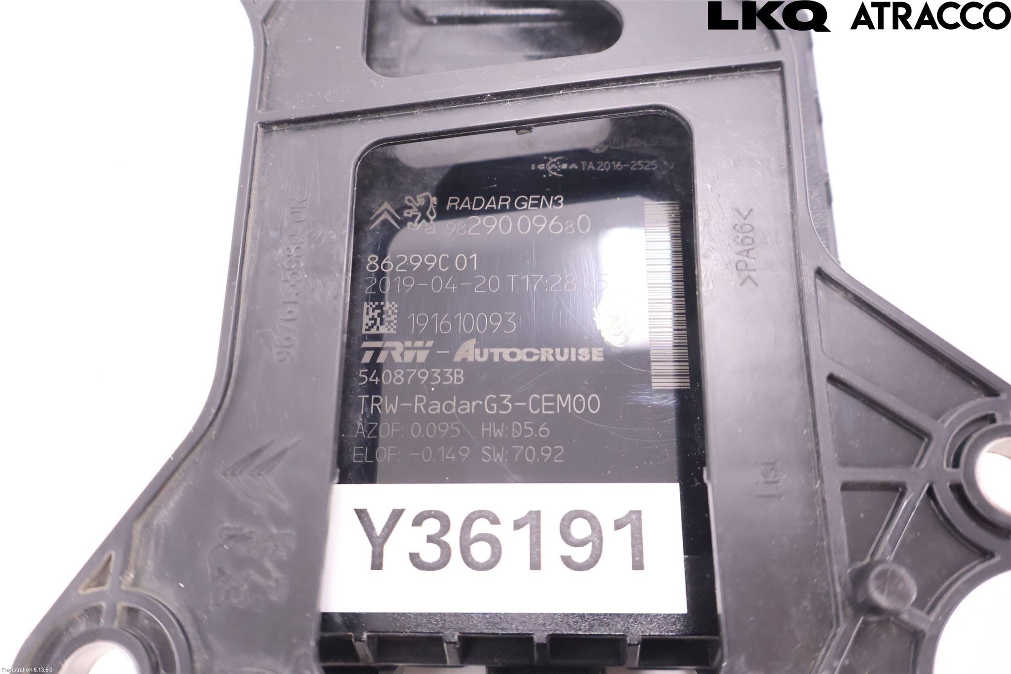 Toyota PROACE II 16- Sensor Fartsbegrensning