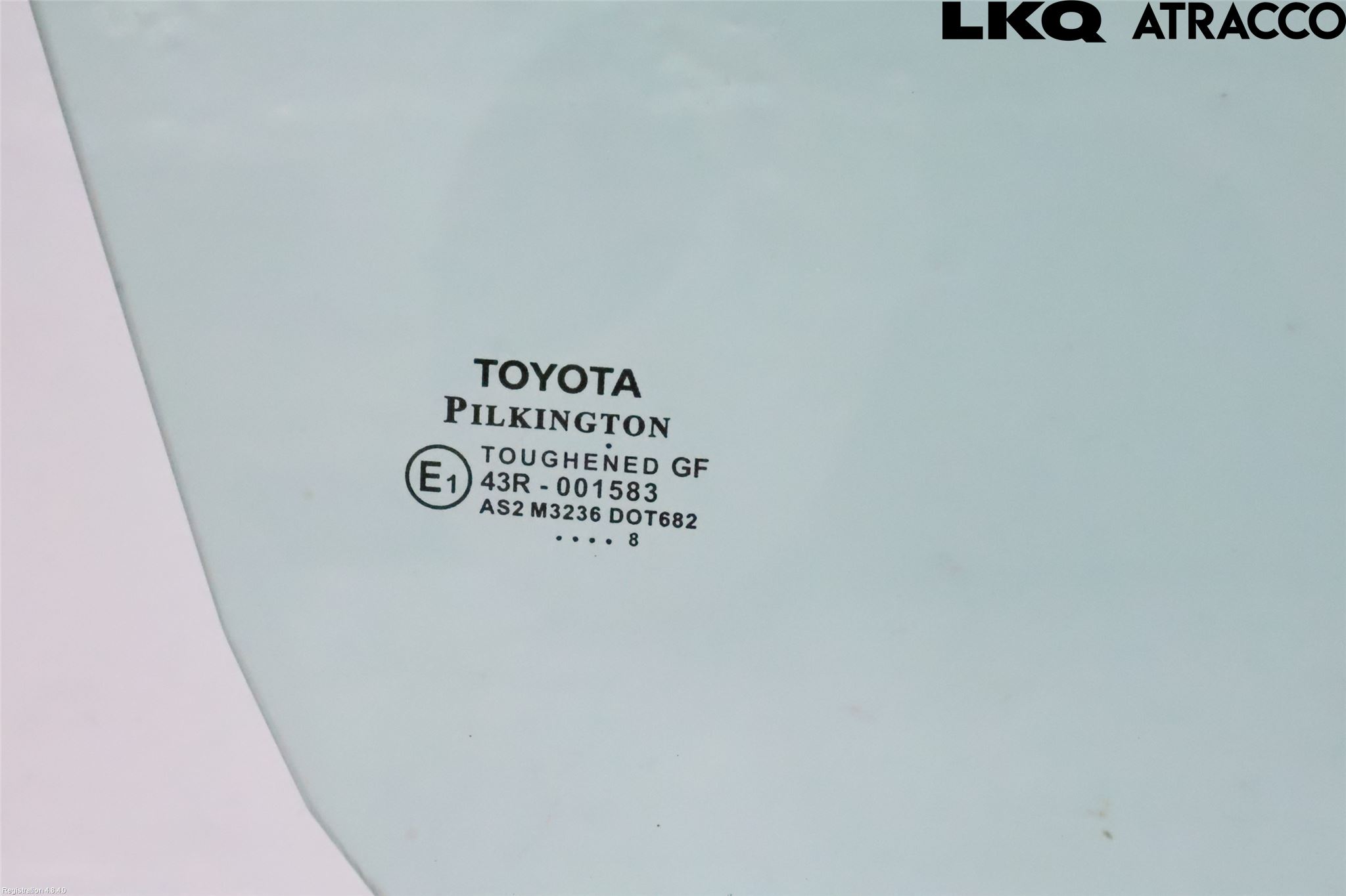Toyota YARIS XP130 15-20 Dørrute Foran Høyre 4 Dørs