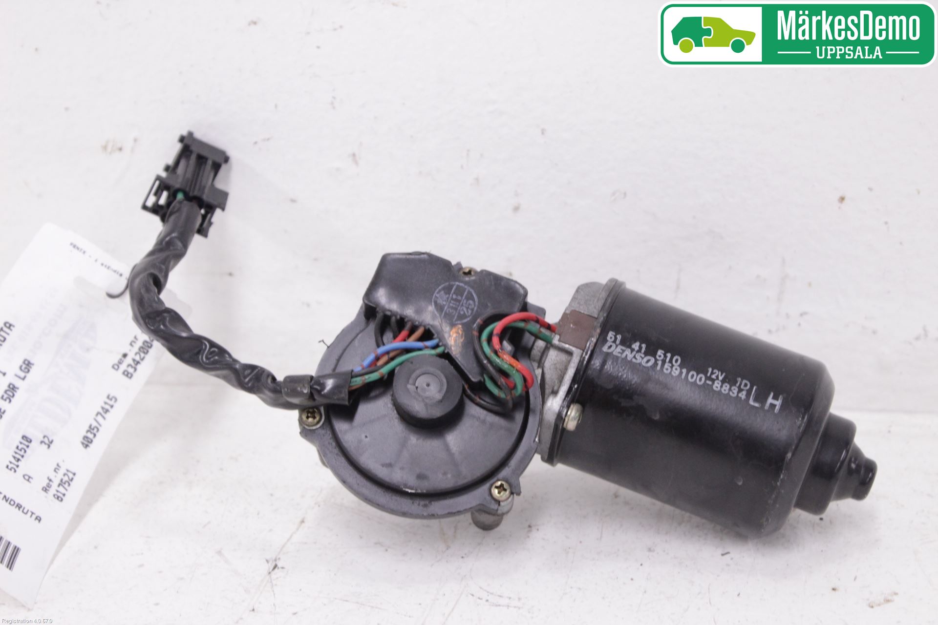 Saab 9-3 VER 1 98-03 Viskermotor Frontrute
