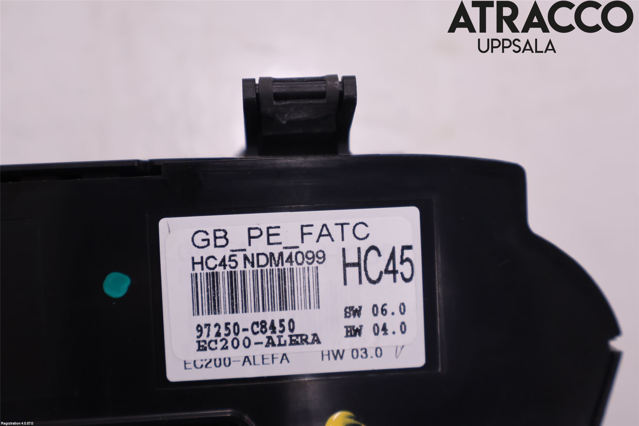Hyundai i20 GB 15-20 Varme Ac Betjening-Display