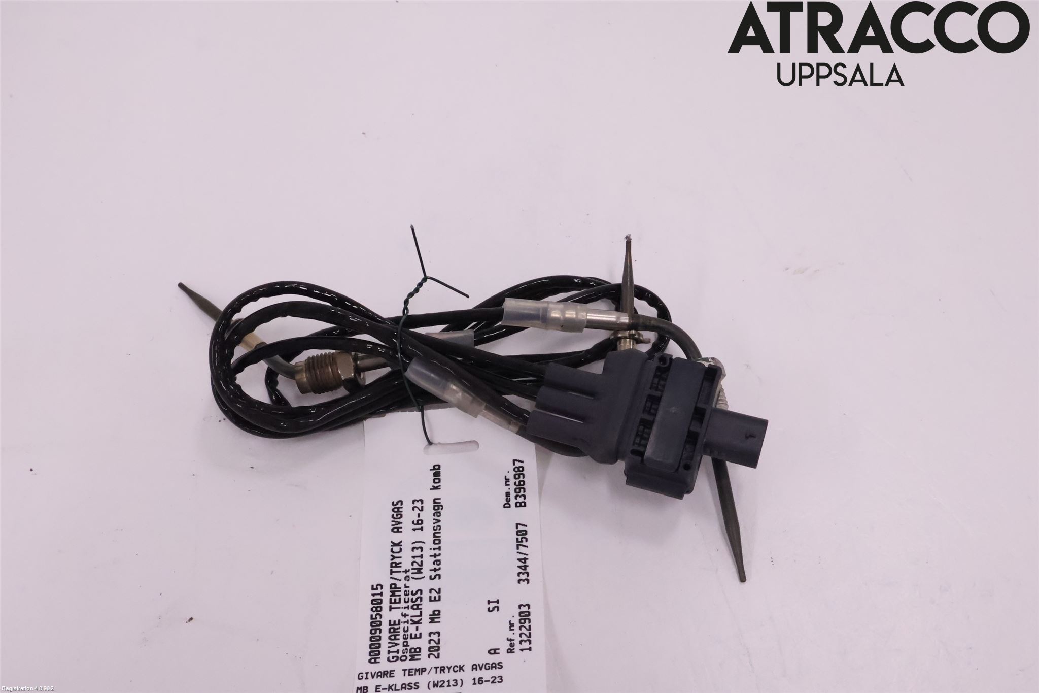 Mercedes-Benz MB E-KLASS (W213) 16-23 Sensor Temp-Trykk Avgass