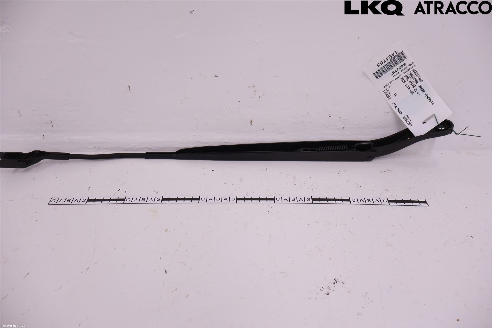 Opel MOKKA 21- Viskerarm-Armer Frontrute