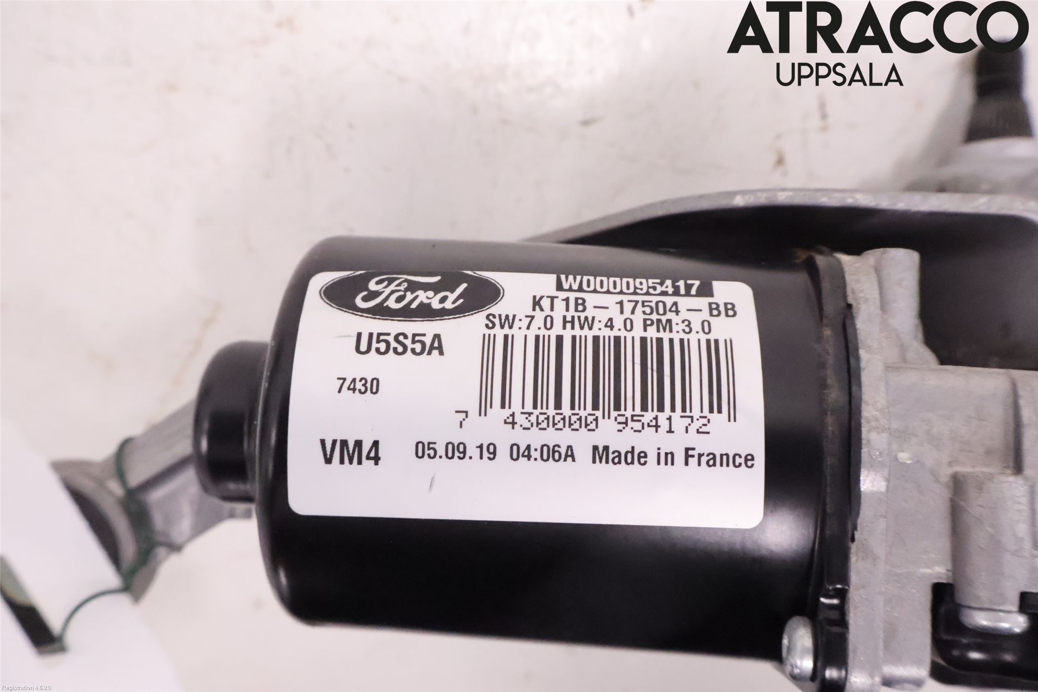 Ford TRANSIT/TOURNEO CONNECT 13-22 Viskermotor Frontrute