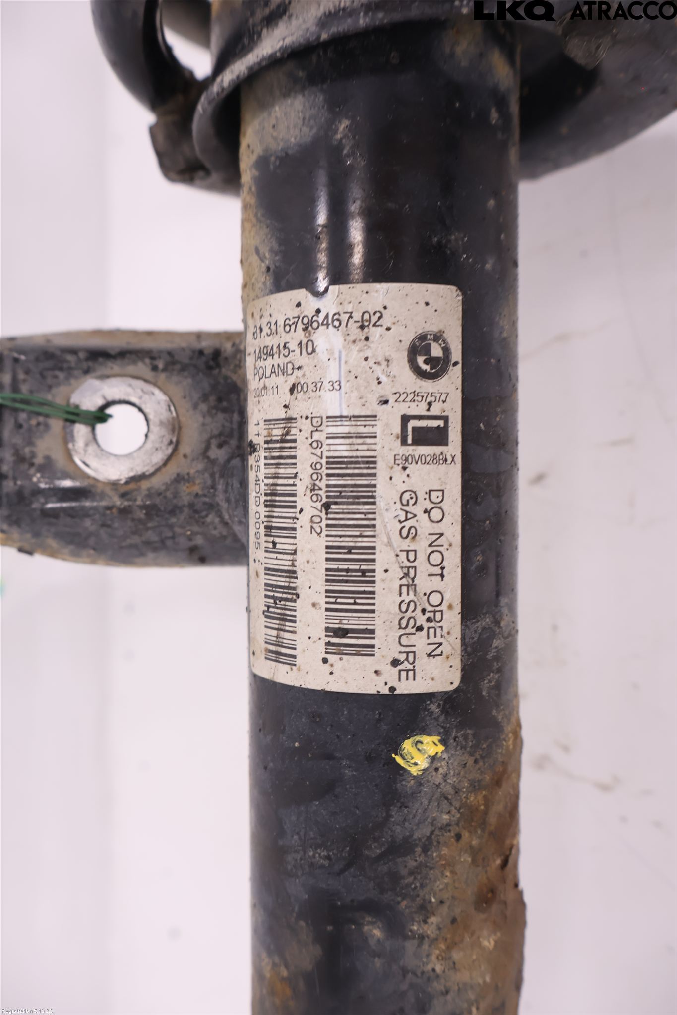 BMW 3 E90/91 SED/TOU 05-12 Fjærbein Foran Venstre
