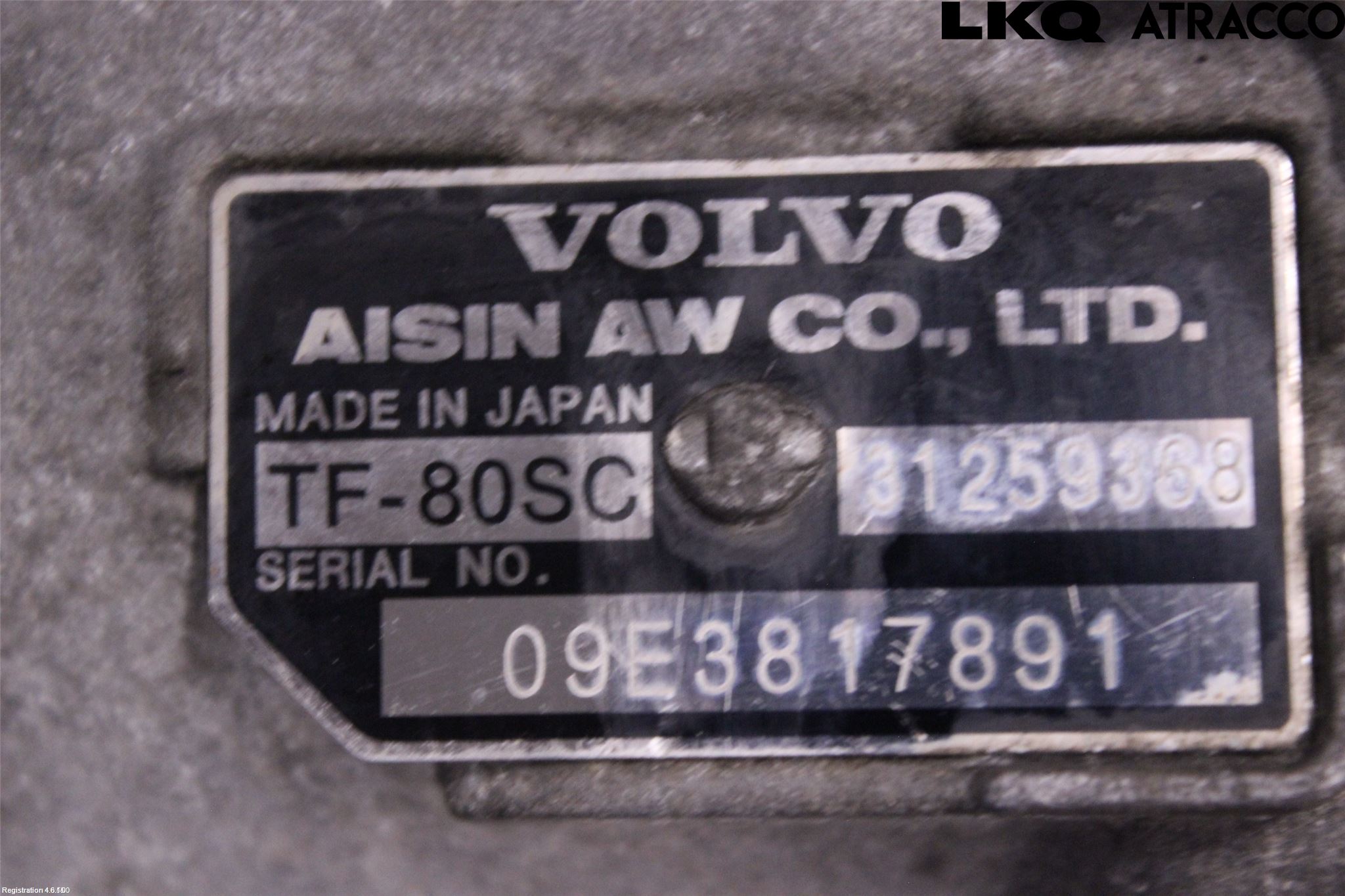 Volvo V70 08-13 Gearkasse Automat