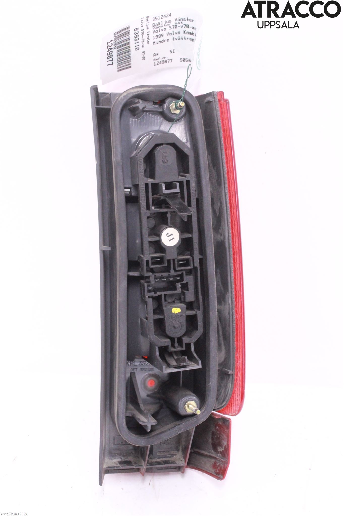 Volvo S70/V70/XC  97-00 Baklykt Venstre