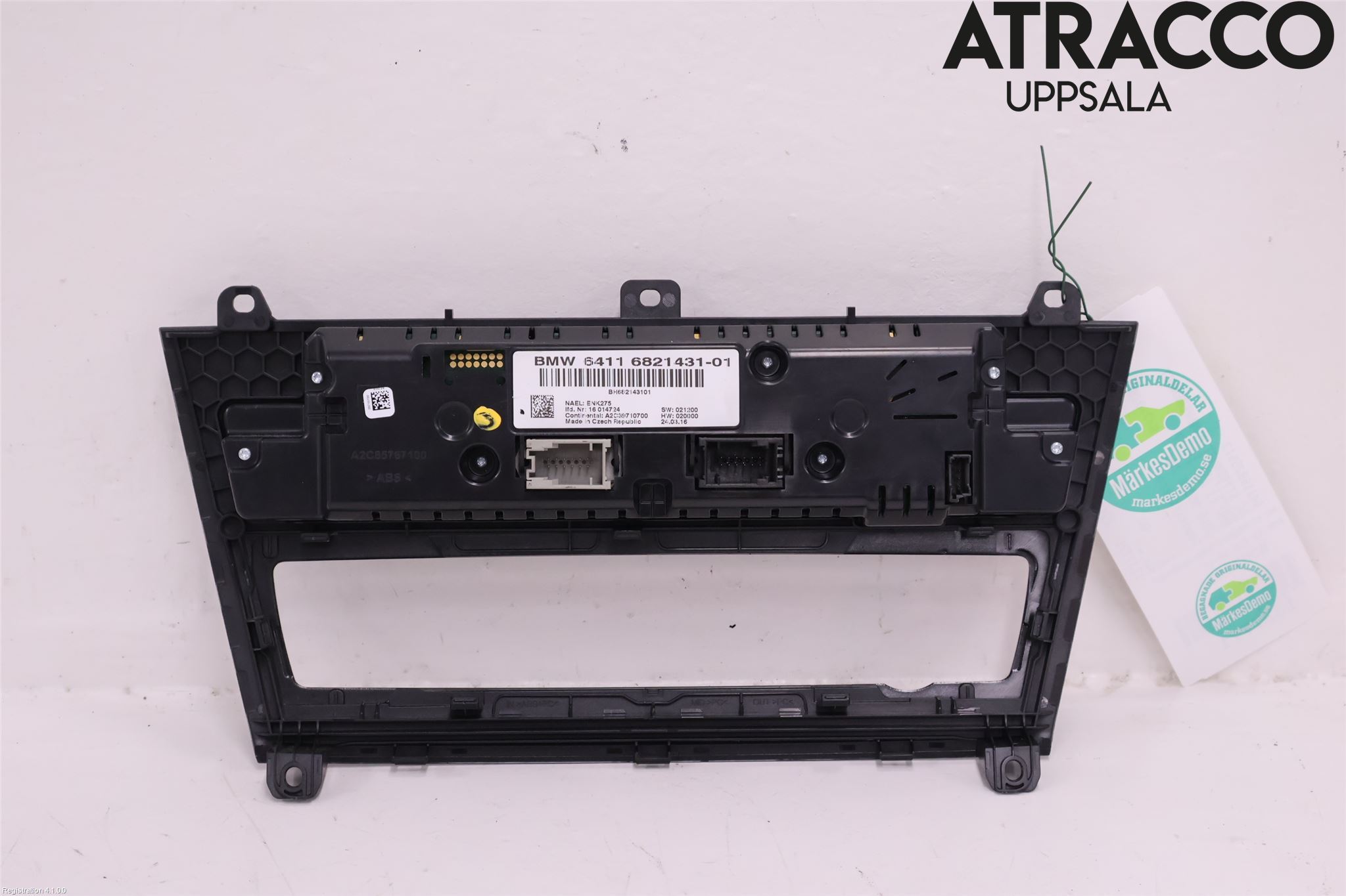 BMW X3 F25 10-17 Varme Ac Betjening-Display