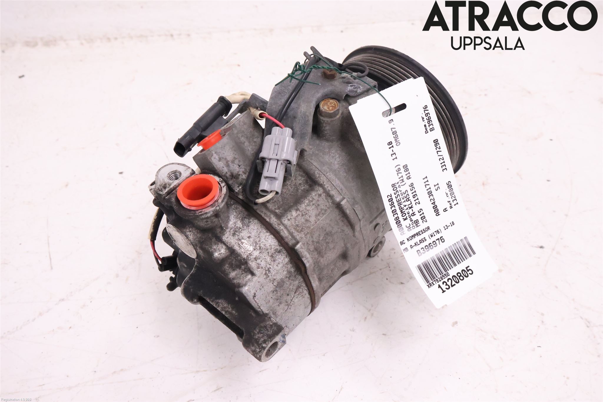 Mercedes-Benz MB A-KLASS (W176) 13-18 Varme Ac Kompressor