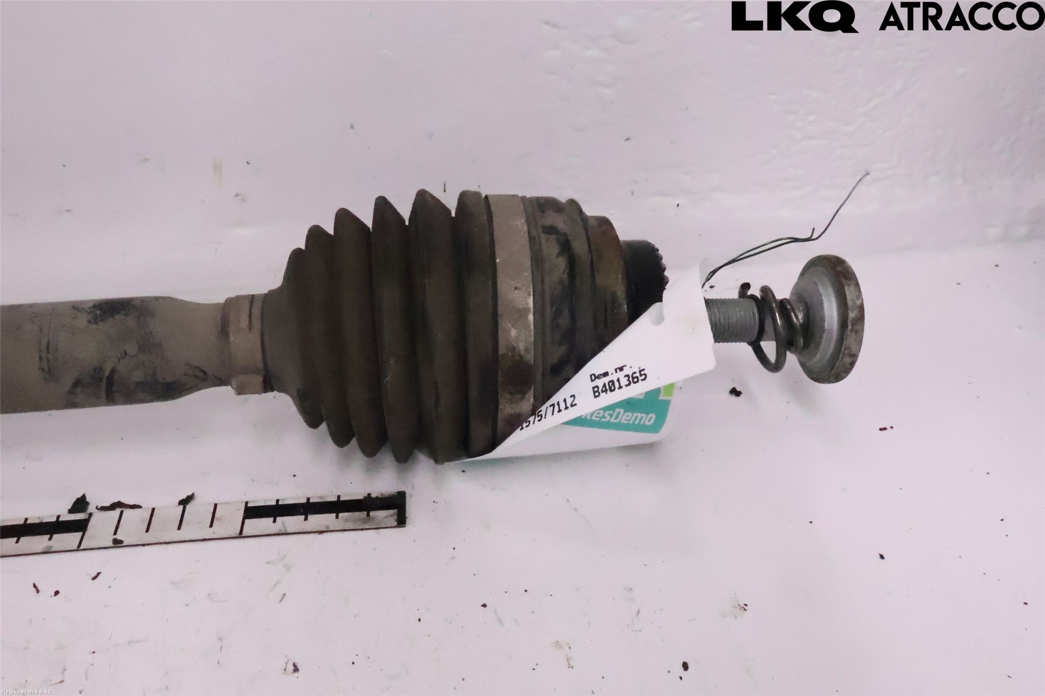 BMW i3 I01 13-22 Drivaksel Bak Kompl Høyre